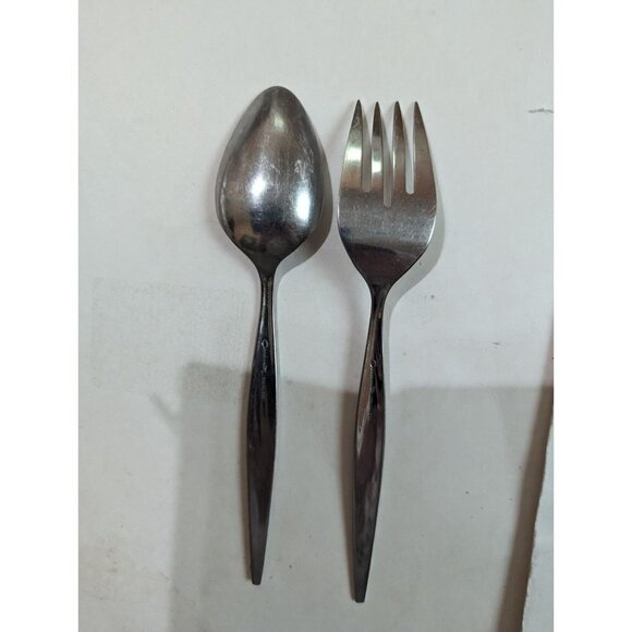 Oneida Venetia Silverware Piec Community Stainless Flatware fork spoon 8.5 in - Picture 4 of 6